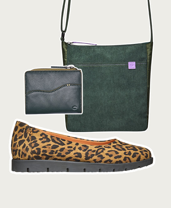 Animal print leather slip-on ballet pumps - JIN LEOPARD PRINT