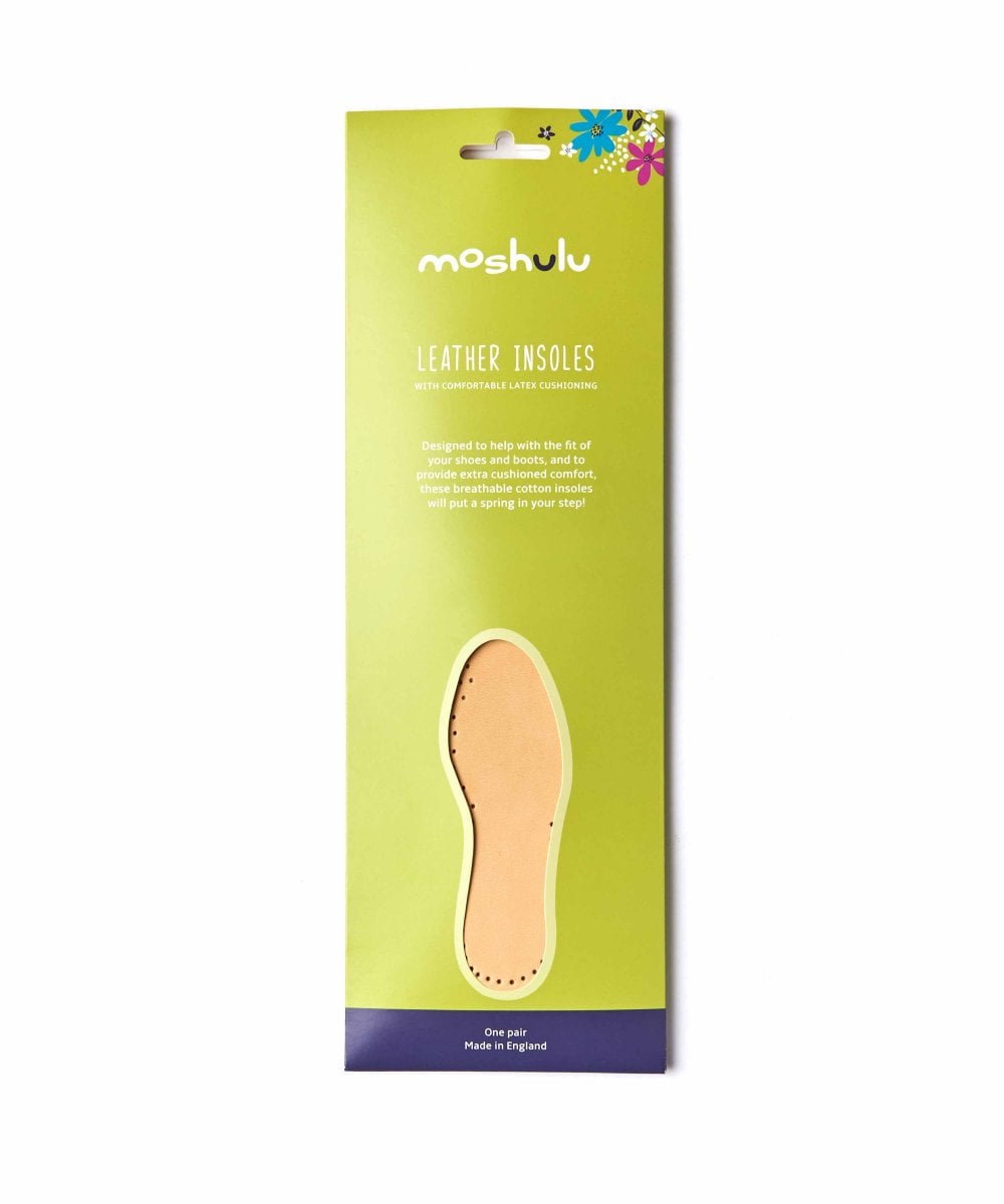 MOSHULU LEATHER INSOLES TAN