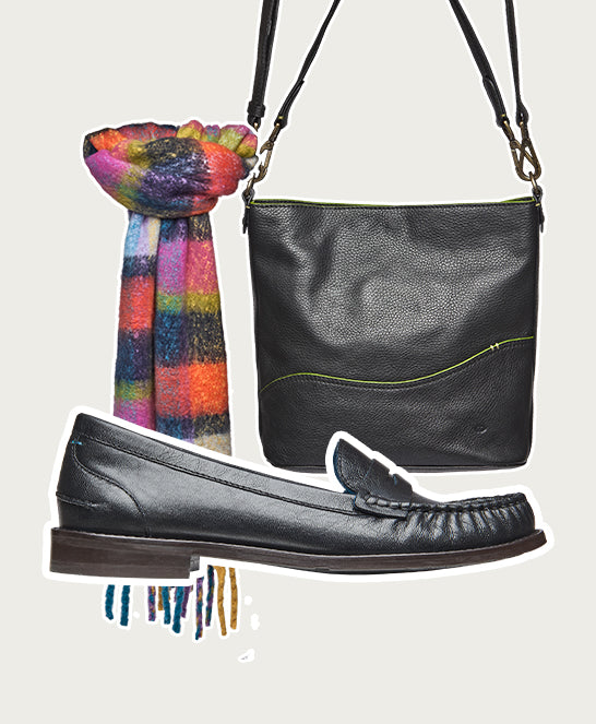 Black classic leather penny loafers - PETREL LEATHER BLACK LEATHER
