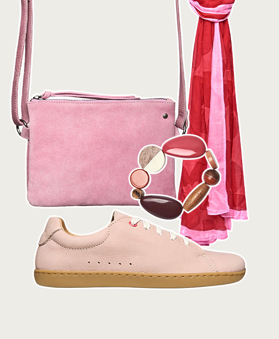 Pink ladies moccasin-style trainer - POLZEATH PINK LEMONADE NUBUCK