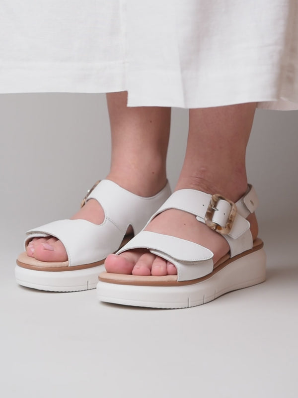 PERRAN WHITE LEATHER