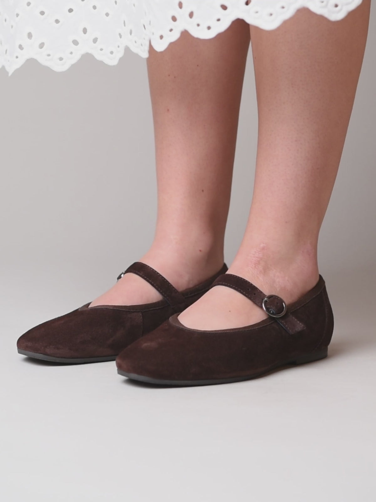 MAWGAN BROWN SUEDE