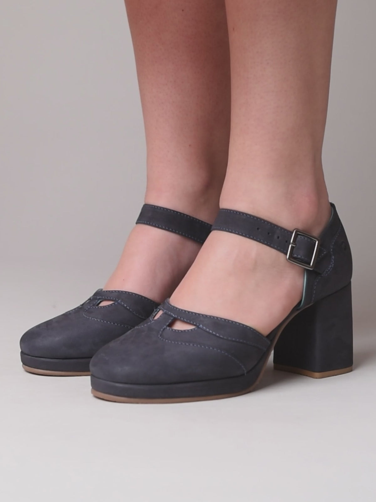 HAZUMI INDIGO NUBUCK