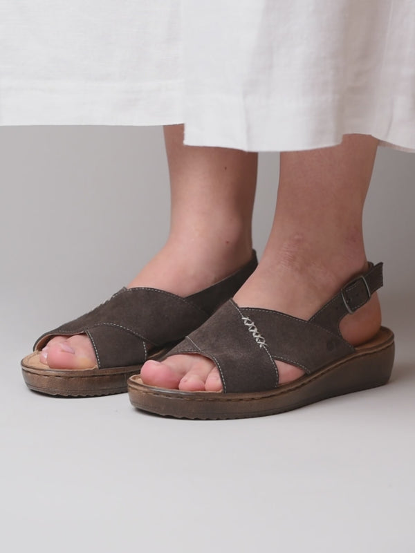 SANTA BARBARA BROWN SUEDE