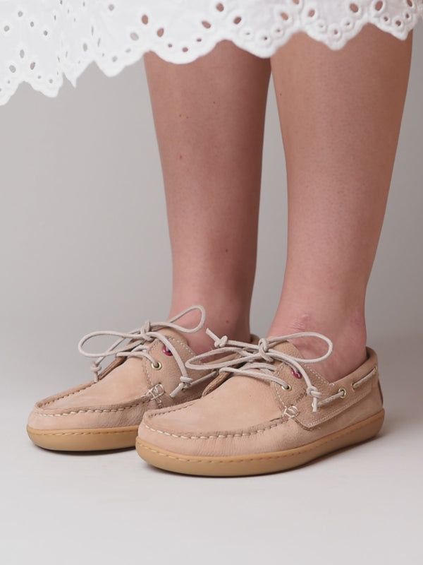 FOWEY LIGHT SAND NUBUCK