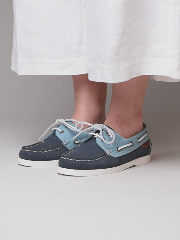 SALCOMBE 3 INDIGO/TURQUOISE