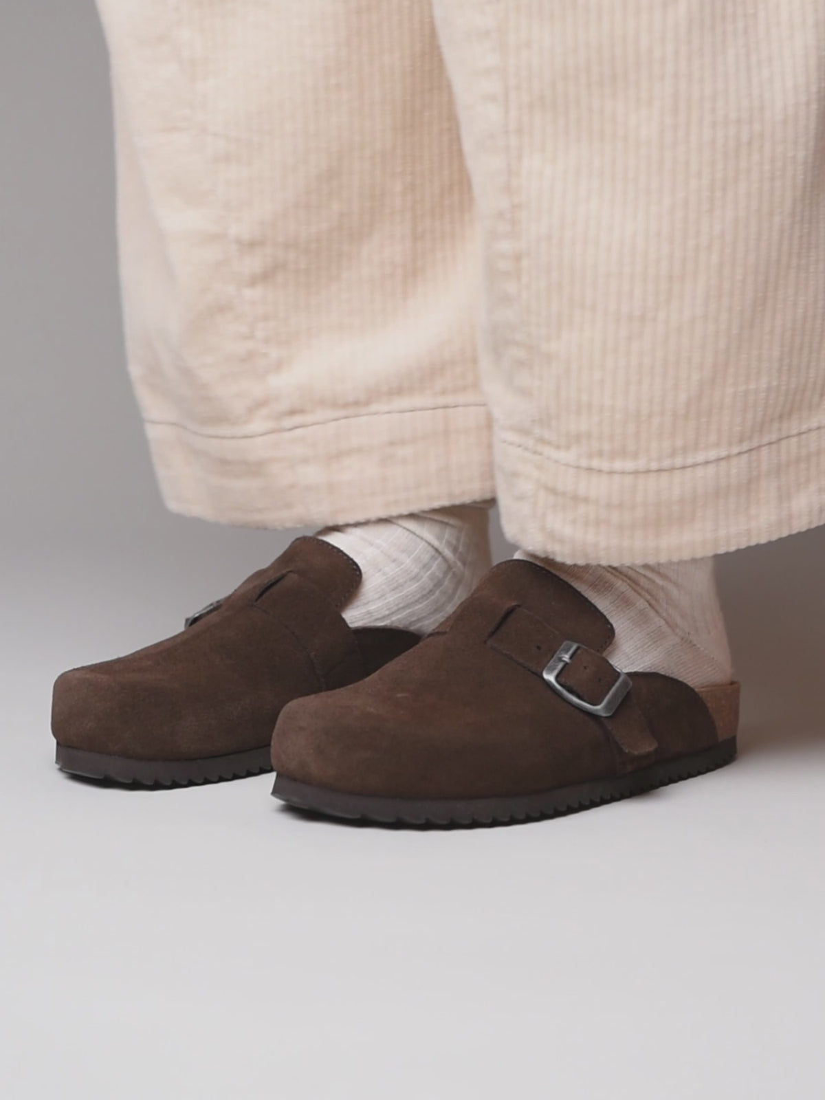 TULIPA 2 BROWN SUEDE