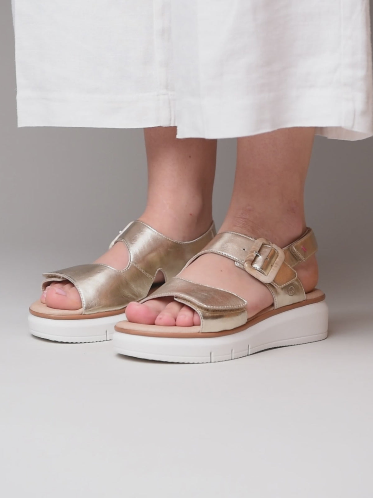 PERRAN GILT METALLIC LEATHER