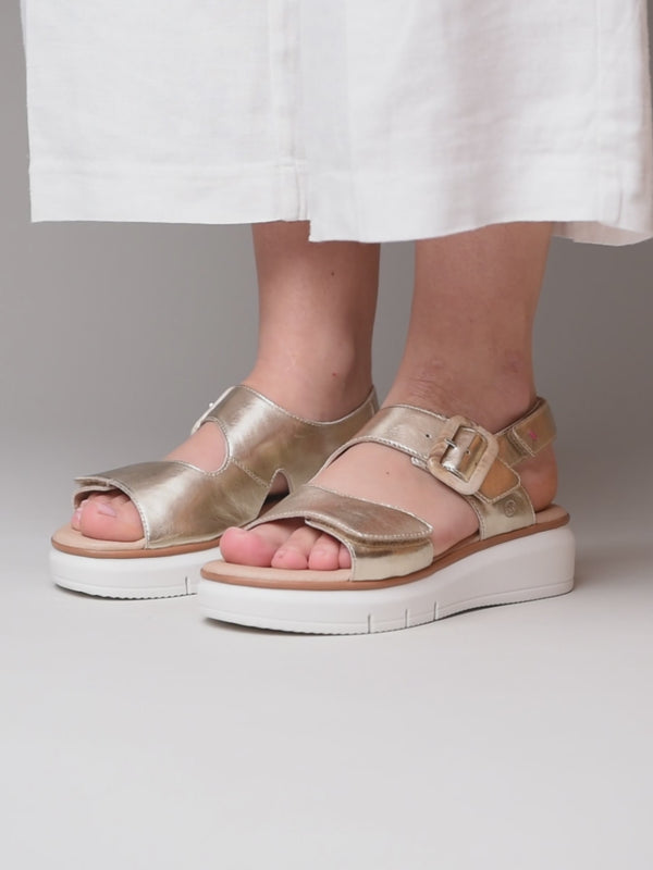 PERRAN GILT METALLIC LEATHER