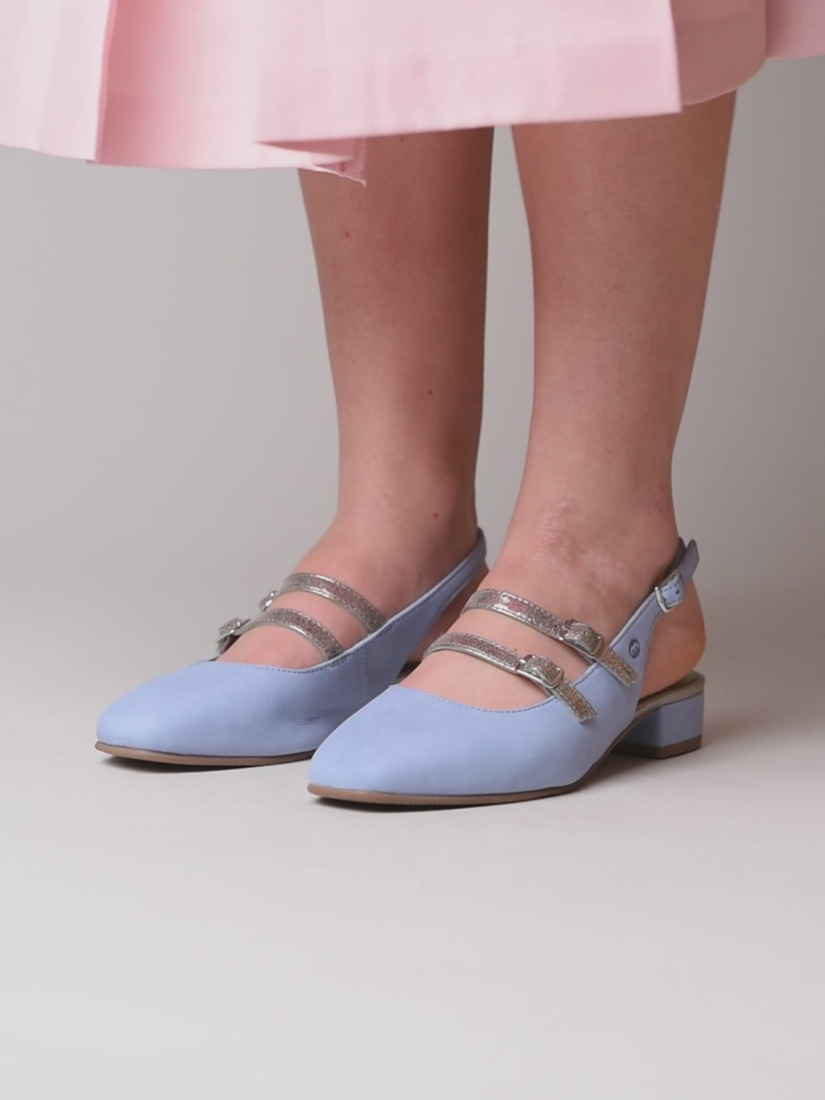 HARUKA CORNFLOWER BLUE NUBUCK