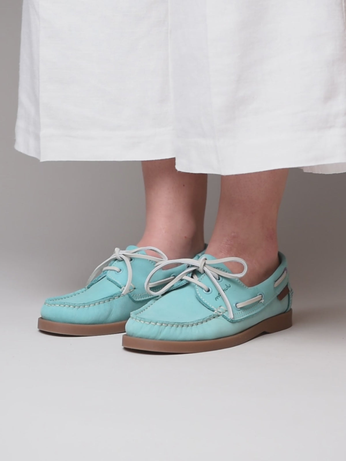 SALCOMBE 3 POOL BLUE NUBUCK