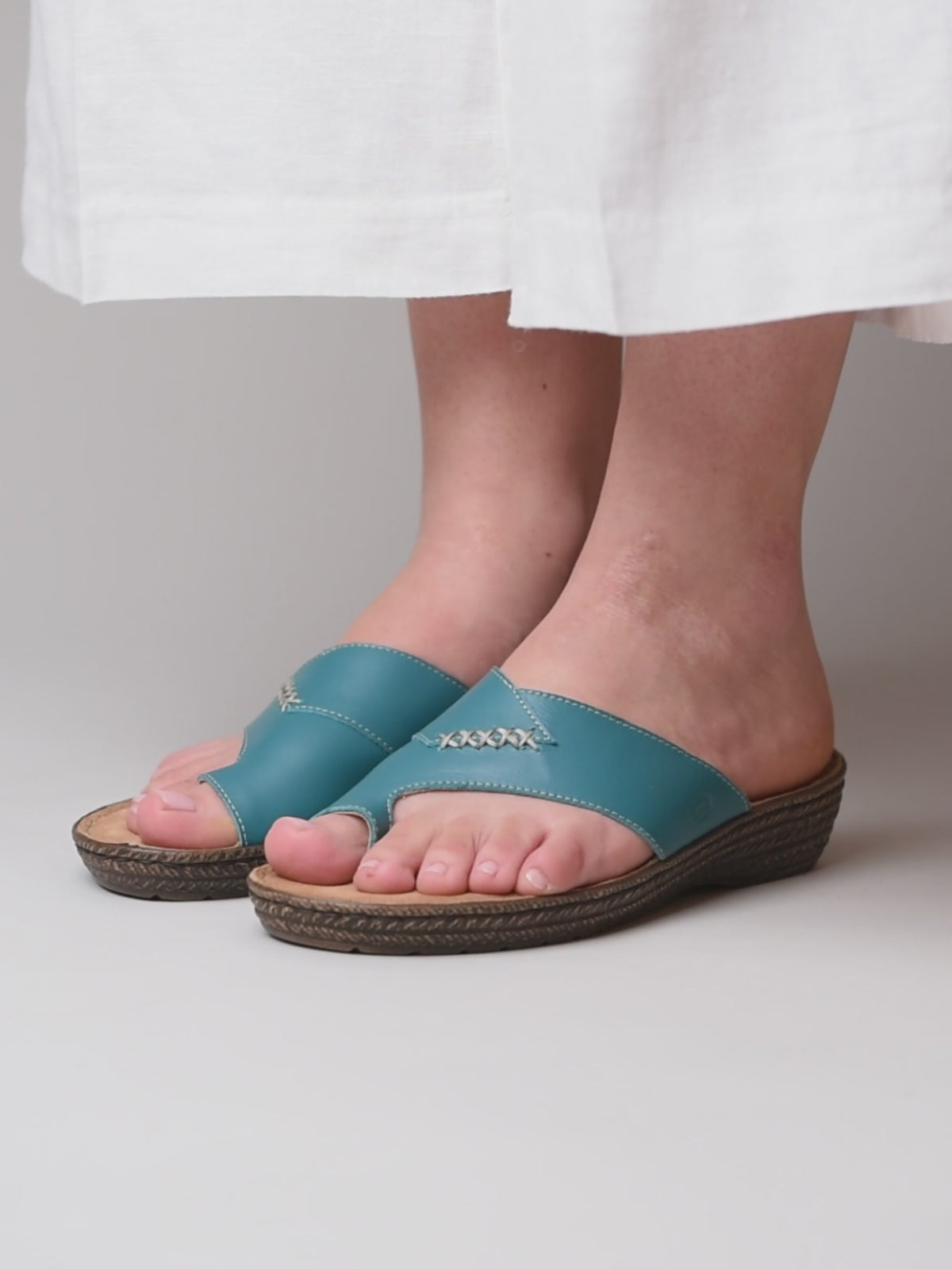 SEVILLE CLASSIC 2 MARINE TEAL LEATHER