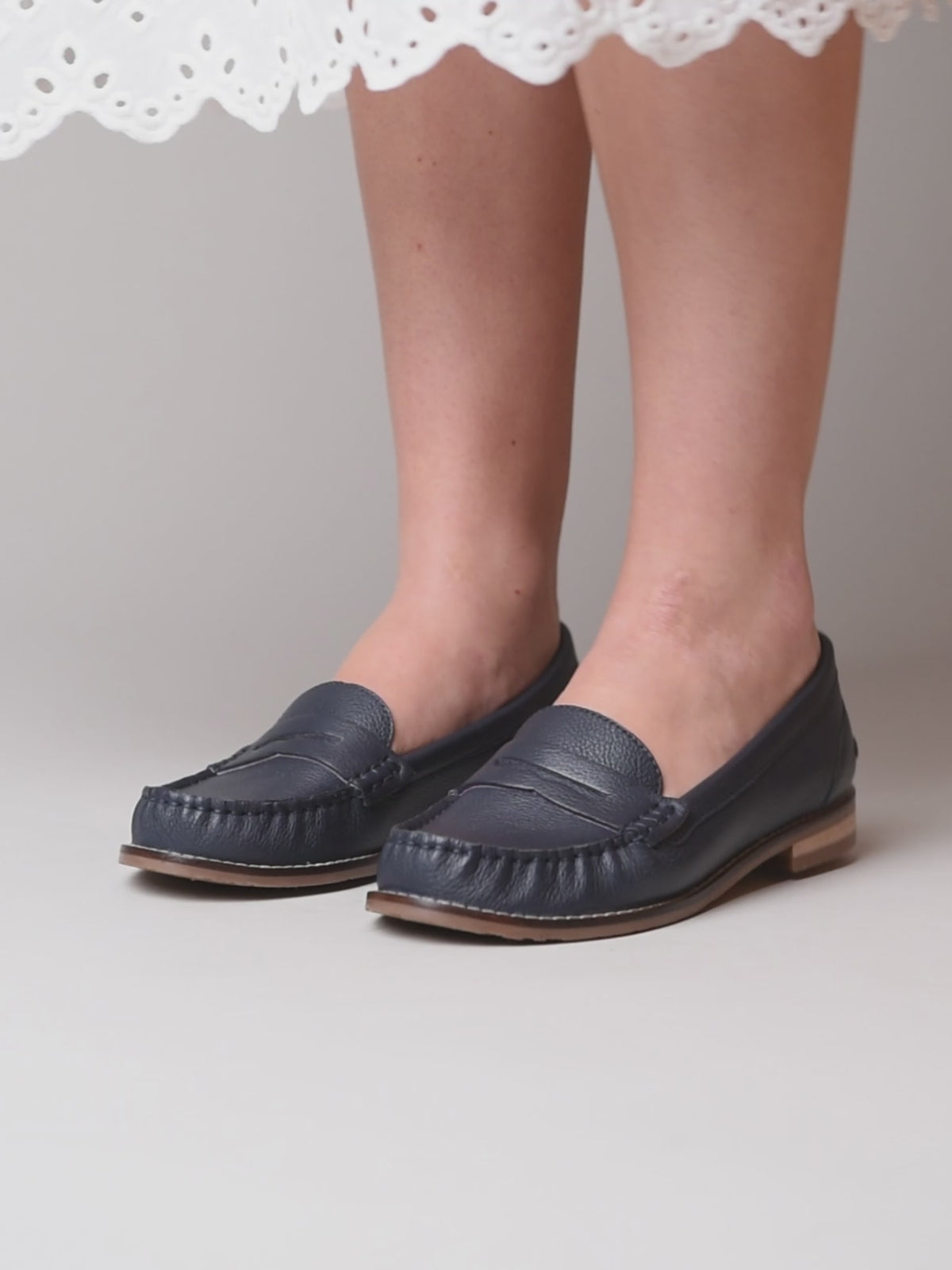 PETREL LEATHER INDIGO