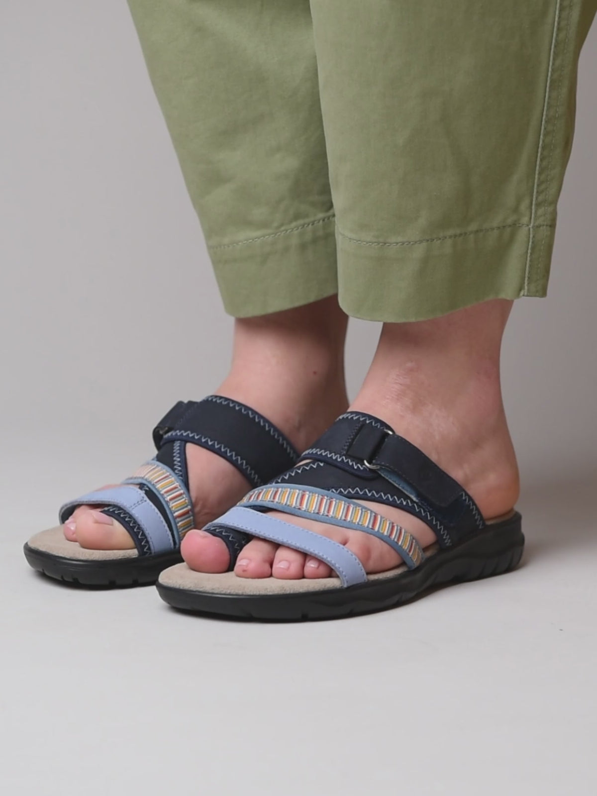 TAMAR INDIGO NUBUCK