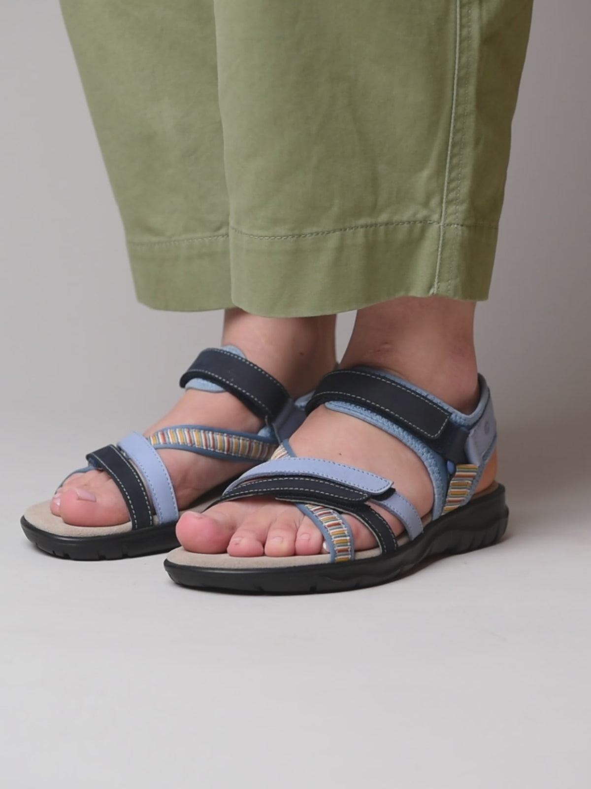 SEVERN INDIGO NUBUCK