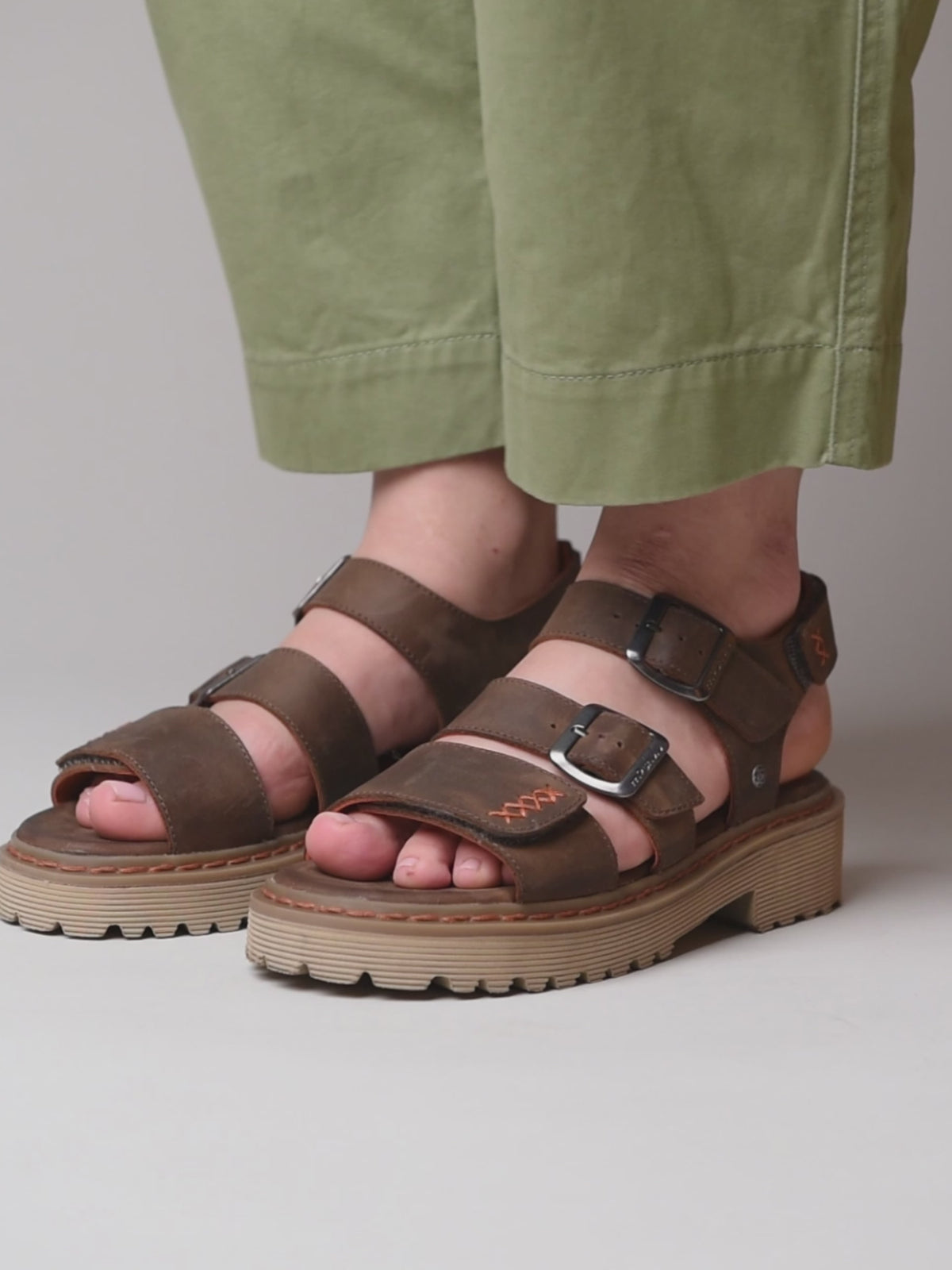 DIANTHA BROWN WAXY LEATHER