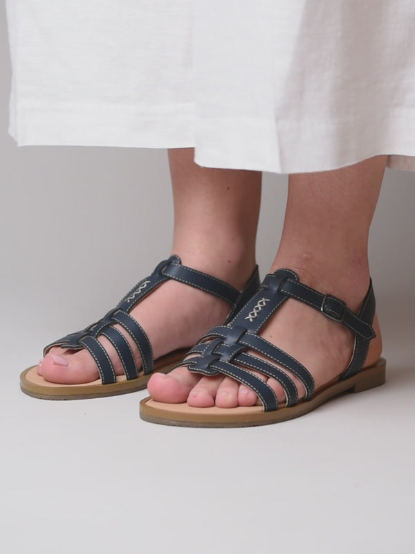 SALTERN INDIGO LEATHER