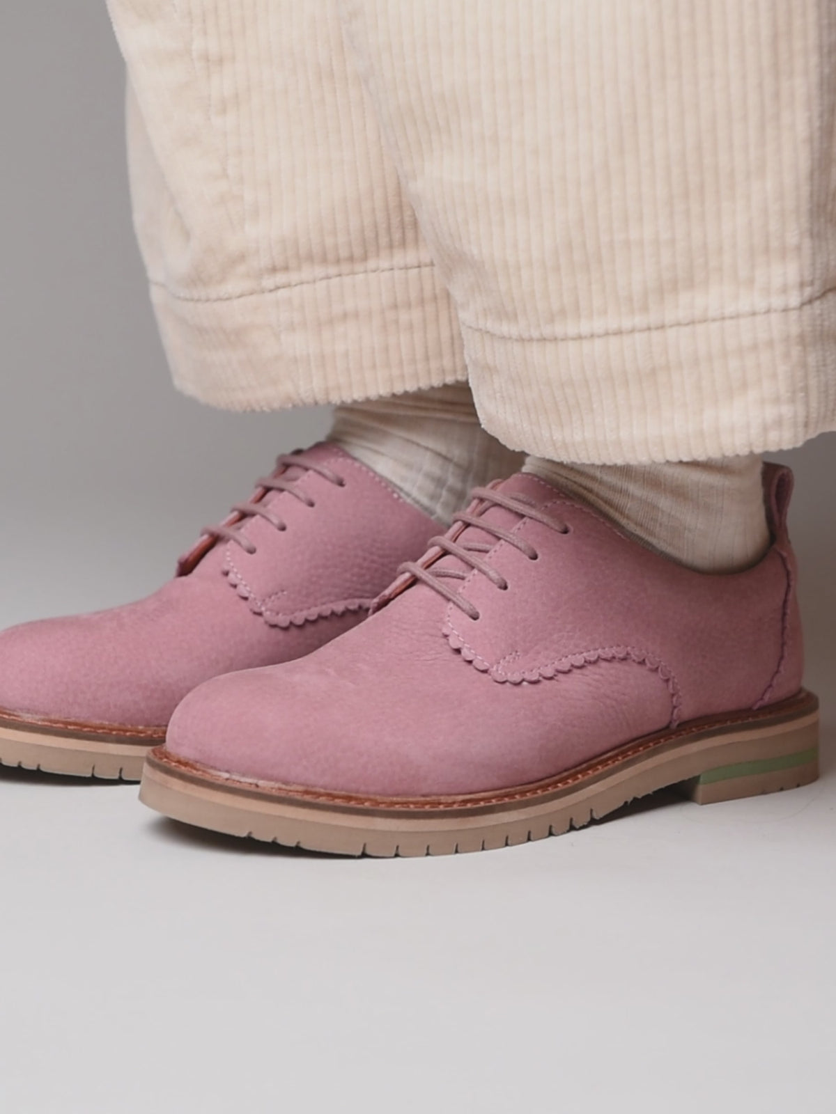 RAFFLESIA DUSKY PINK NUBUCK