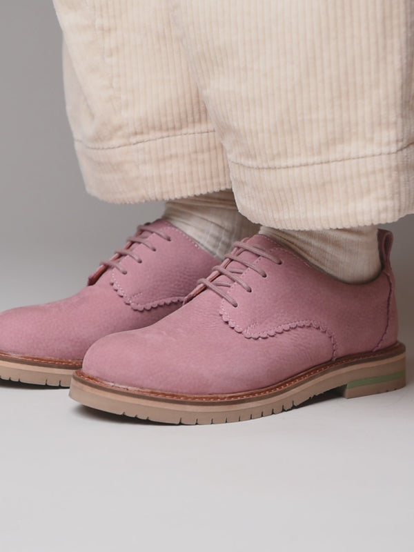 RAFFLESIA DUSKY PINK NUBUCK