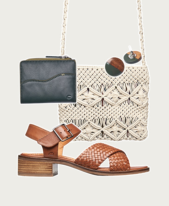Brown crossover toe peep sandals - SAPPORO TAN