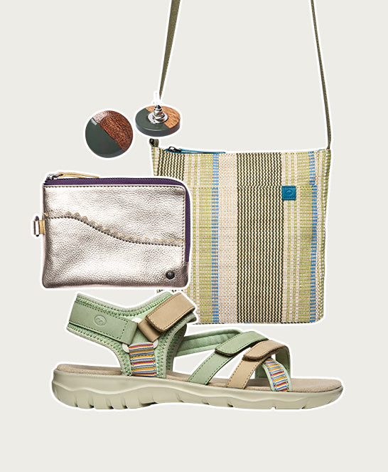 Beige slim multistrap adventure sandals - SEVERN SAND NUBUCK