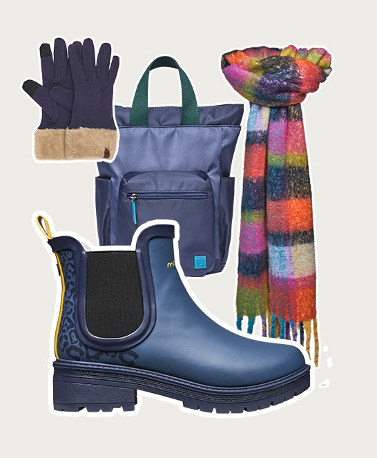 Blue TIDE - TIDE DENIM LEOPARD