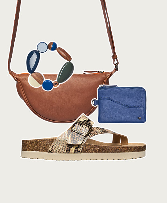 Animal print cork toe loop sandals - WILMA BOLD SNAKE PRINT